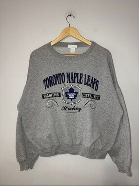 Vintage Toronto Maple Leafs Crewneck / Large / 1993 / NHL